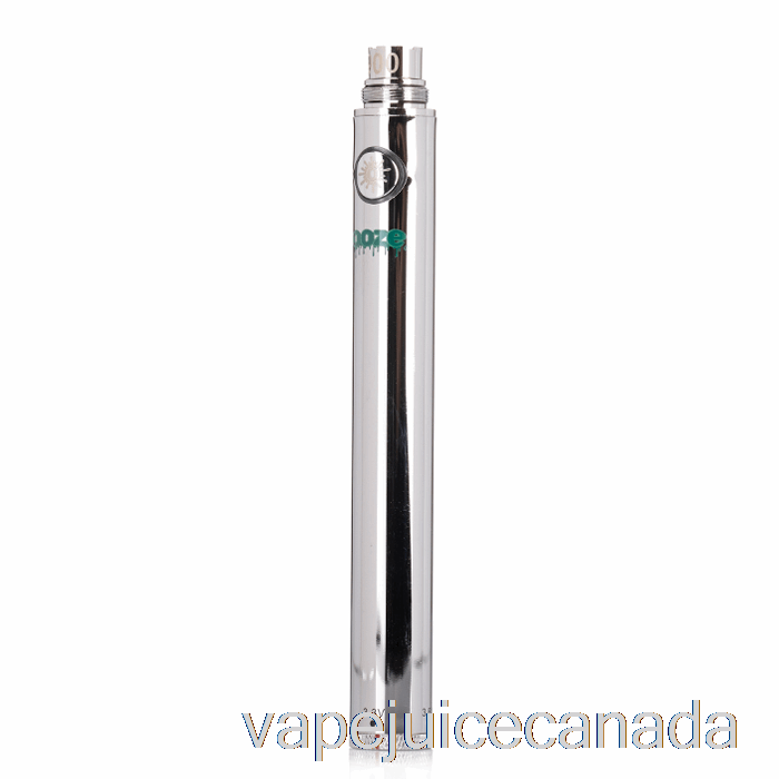 Vape Juice OOZE 900mAh Twist VV Battery Chrome